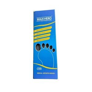 Walk Hero Unisex Medical Orthotic Insoles Women's 9-9.5